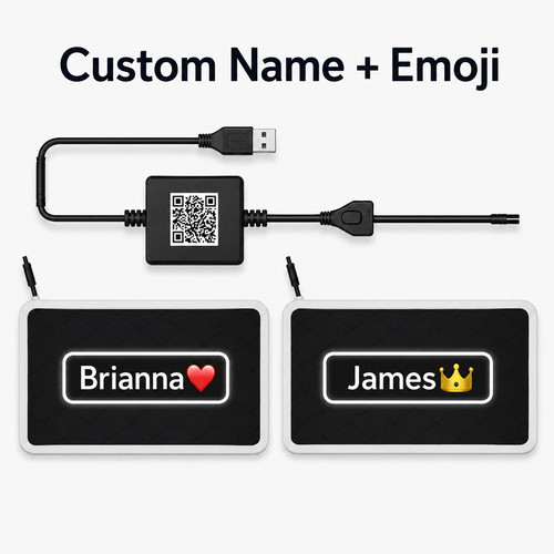 Universal Custom RGB LED Car Mats