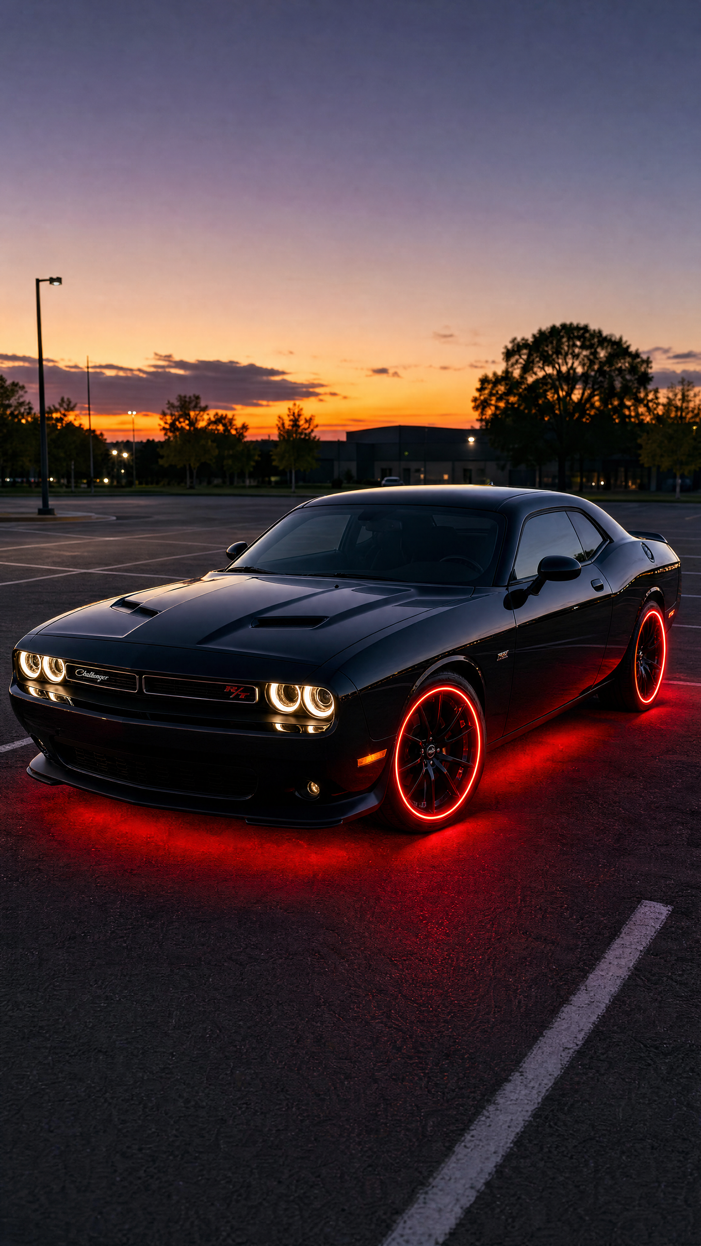 LED Wheel Light 4x Rings